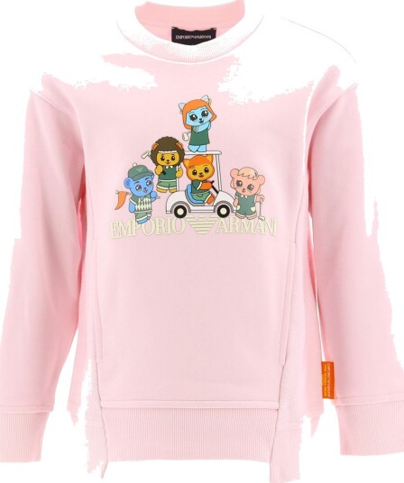 Emporio Armani Collegegenser   Festival Bloom m. Trykk   Emporio Armani   8 år 128   Collegegenser   Rosa