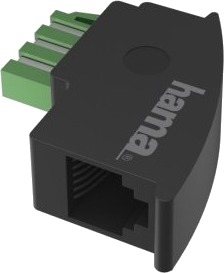Hama 00201122 Tae-F Rj11 Svart