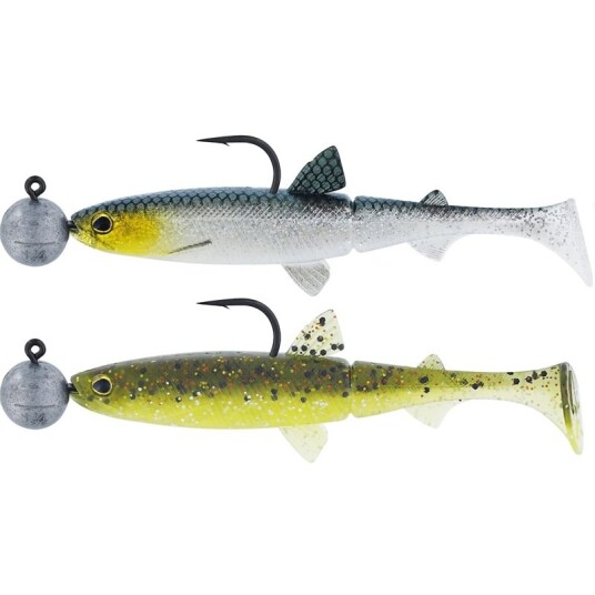Westin Hypoteez Shadtail R"n"r 9cm - 7g softbait Clear Water Mix 7g Westin Hypoteez Shadtail R"n"r 9cm - 7g softbait Clear Water Mix 7g