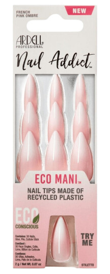 Ardell Nail Addict Eco Mani French Pink Ombre Ardell Nail Addict Eco Mani French Pink Ombre