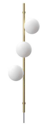 Edgeform Stringball 3 Vegglampe Messing