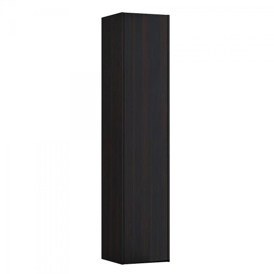 Laufen Base Høyskap med 1 dør 350x335 mm Venstrehengslet Mørk Alm