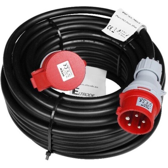 Eltrode AS Skjøtekabel 16A 400V 5G2,5 25m