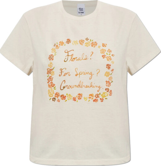 Re/Done Dame Topper Beige L, Re/Done Dame Topper Beige L,