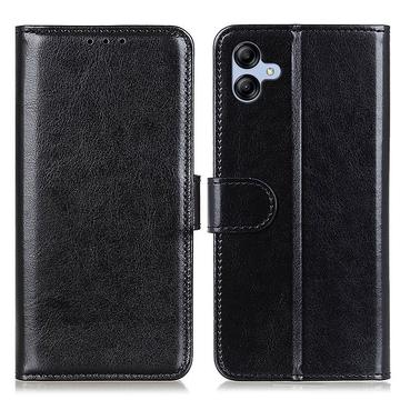 Samsung Galaxy A05 Lommebok-deksel med Magnetisk Lukning Svart