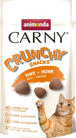 Animonda Carny Adult Crunchy Snacks Storfe & Kylling 50g
