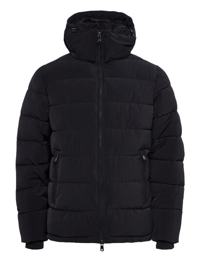 Oscar Jacobson Hooded Puffer Jacket Black 56 Oscar Jacobson Hooded Puffer Jacket Black 56