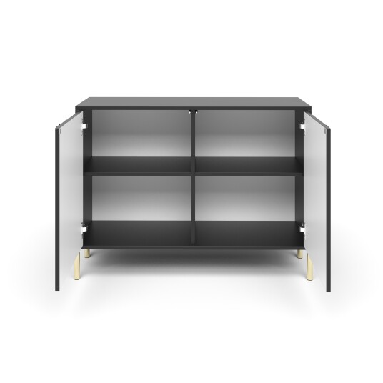 Virmani Kommode 104 cm Svart