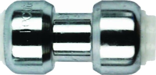 Isiflo Tectite Classic Union 10 mm Krom Push-Fit for Vannsystemer