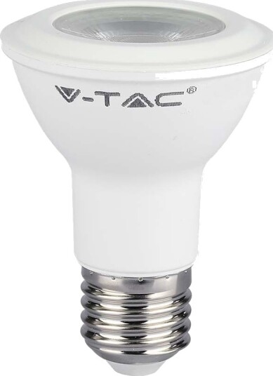 V Tac E27 5,8W LED pære   PAR20 Samsung LED chip   Dimbar : Ikke dimbar Kulør : Kald