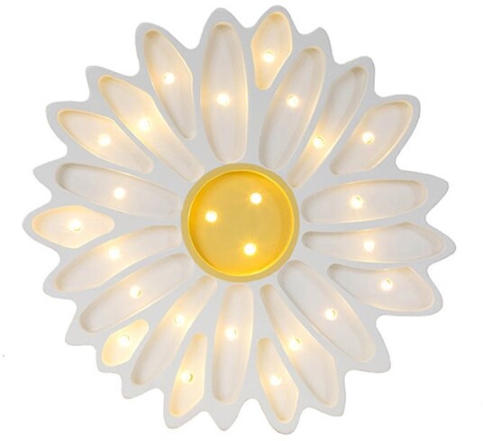 Little Lights Lampe Daisy Hvit