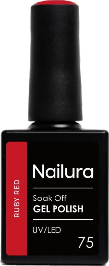 Nailura Gel Polish 10 ml 75 Ruby Red