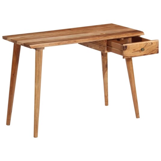 vidaXL Skrivebord heltre akasie 110x50x76 cm