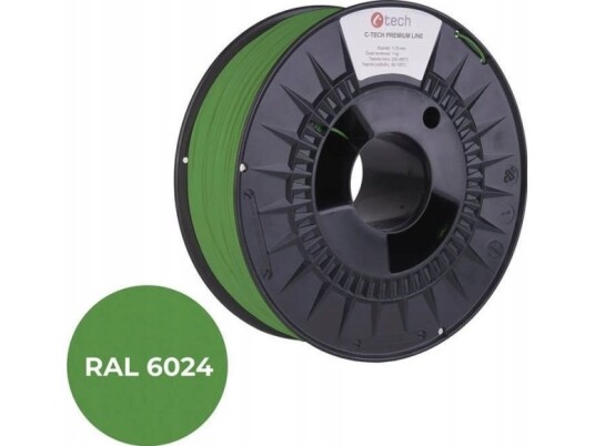 Filament 3D C-Tech Premium Line Petg Ral6024 1,75Mm 1Kg Traffic Green Filament 3D C-Tech Premium Line Petg Ral6024 1,75Mm 1Kg Traffic Green