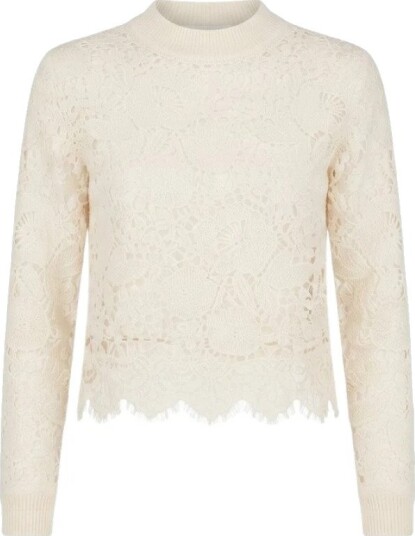 Ermanno Scervino Dame Strikkevarer Beige M,