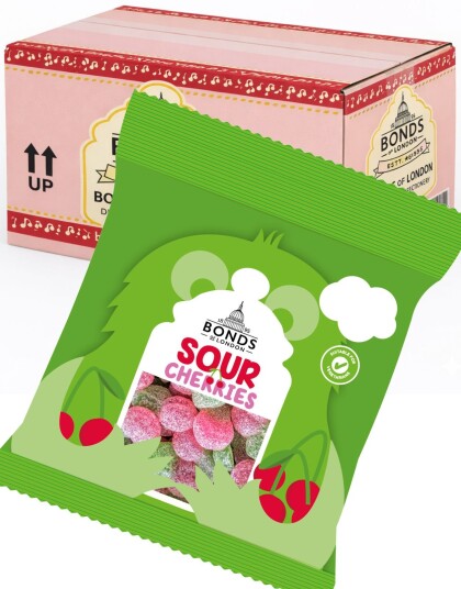 20 stk Sour Cherries   Bonds of London   Hel Eske 1 kg UK