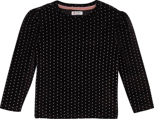 Noppies G Tee Pixley Long Sleeve P090 BLACK 98 Noppies G Tee Pixley Long Sleeve P090 BLACK 98