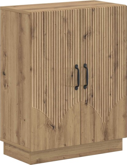 vidaXL Baderom Oppbevaringsskap HOORN Artisan eik 59,5 x 31 x 77 cm