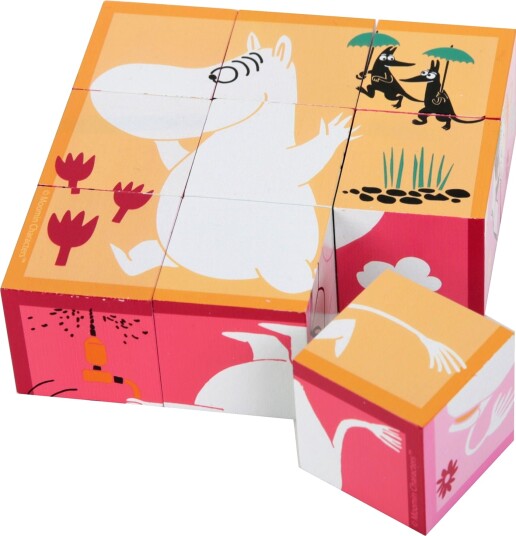 Mummitrollet Kubepuslespill Mummitrollet Kubepuslespill