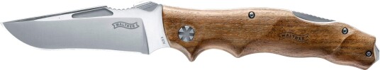 Walther Adventure Foldekniv - 102mm Blad, Valn??ttskaft Walther Adventure Foldekniv - 102mm Blad, Valn??ttskaft