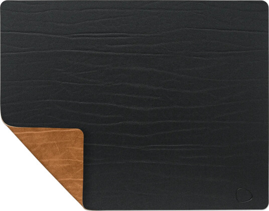 LIND DNA Buffalo spisebrikke vendbar square 1 stk. svart natur