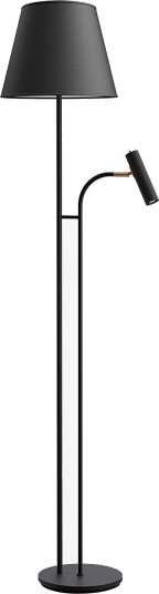 Belid Gulvlampe Slender uten skjerm Svart Gulvlamper