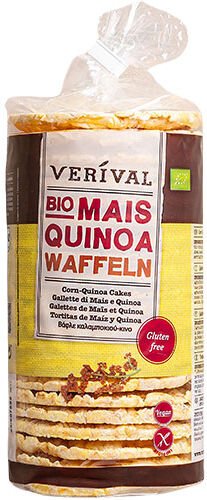 Verival Mais-Quinoa vafler Øko - 100 g Verival Mais-Quinoa vafler Øko - 100 g
