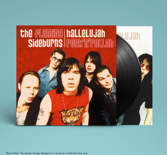 The Flaming Sideburns Hallelujah Rock'n'rollah LP/Vinyl The Flaming Sideburns Hallelujah Rock'n'rollah LP/Vinyl