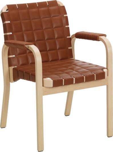 Artek A45 spisestuestol Bjørk/konjakk Artek A45 spisestuestol Bjørk/konjakk