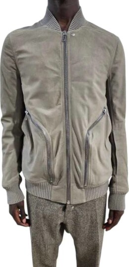Rick Owens Herre Jakker Grå XL,