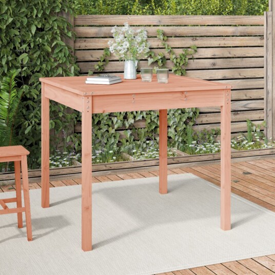 vidaXL Hagebord 82,5x82,5x76 cm heltre douglasgran