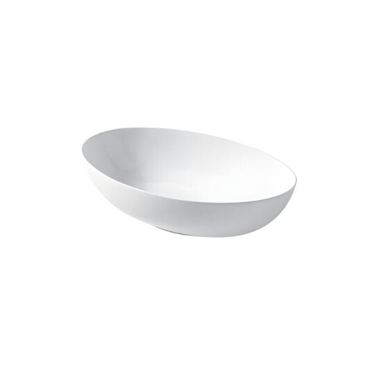 Linn Bad Servant Eiliv Oval Hvit