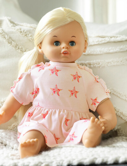Micki Leksaker Klänning, 41-46  Cm - Pink - ONE SIZE