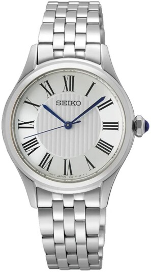 Seiko Dameklokke SUR609P1 Classic Sølvfarget/Stål Ø29.6 mm