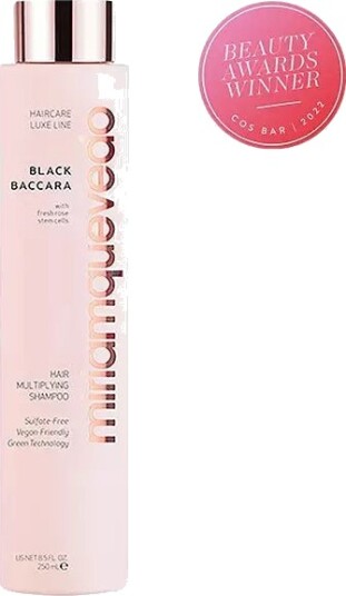 Miriam Quevedo Black Baccara Hair Multiplying Shampoo 250ml 250ml Miriam Quevedo Black Baccara Hair Multiplying Shampoo 250ml 250ml