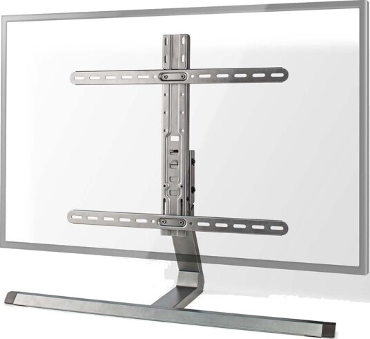 Nedis Veggfeste for TV 37-75" med Roterbar og Vippbar Bordstativ, Maks 40 kg, Grå
