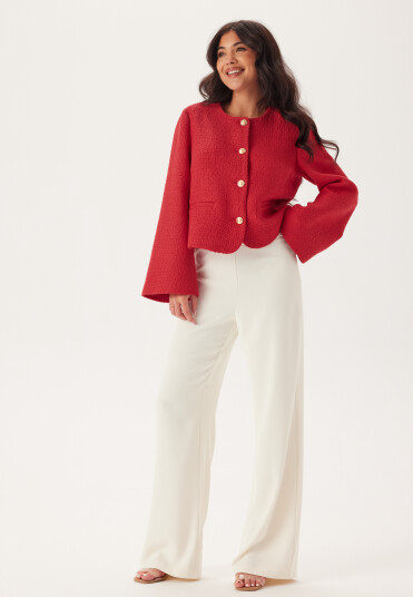 Chiara Forthi Wide Sleeve Bouclé Jacket