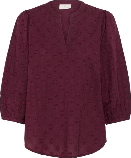 KAFFE Bluse kAenya Rød