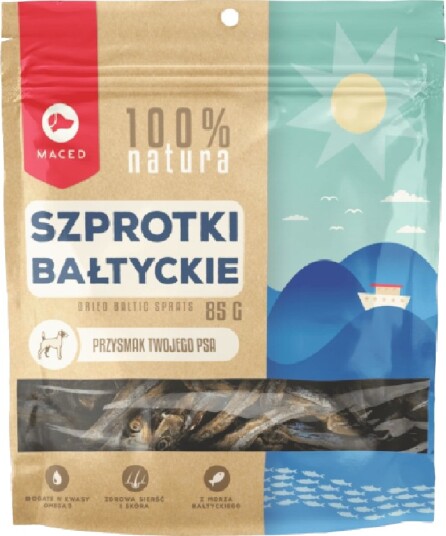 Maced Naturlig Brisling Fra Østersjøen 85 G Maced Naturlig Brisling Fra Østersjøen 85 G