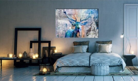 Tavle Blue Deer 90X60 Artgeist sp. z o. o.