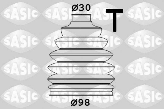 Sasic Mansjett drivaksel SASIC 1906174