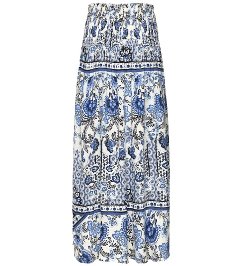 Rosemunde Kids Rkelif Long Smock Skirt Blue 10/12