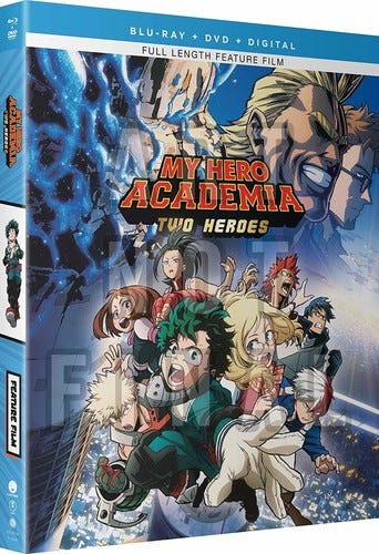 My Hero Academia: Two Heroes Bluray