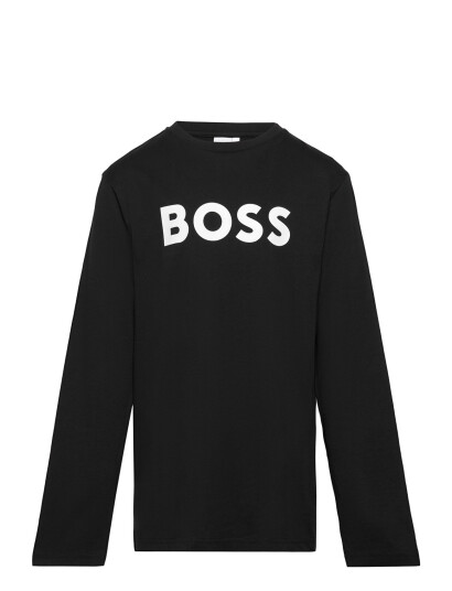 BOSS Long Sleeve T-Shirt Black 128