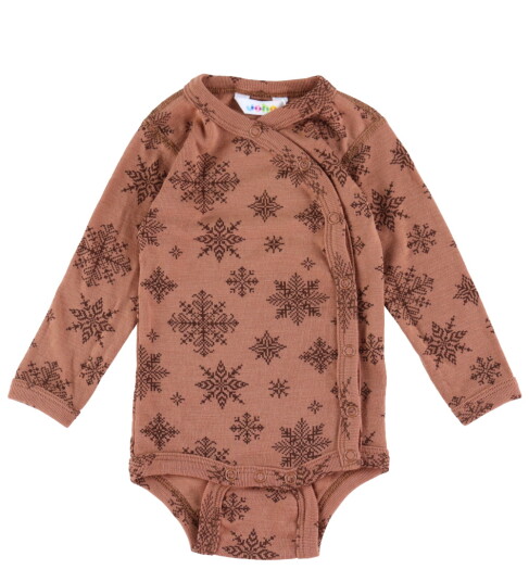 Joha Omslagsbody I/e Ull Rust osv. 50 Langermet Body Brun Joha Omslagsbody I/e Ull Rust osv. 50 Langermet Body Brun