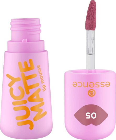 essence Juicy Matte Lip Mousse 05 Gauzy Latte
