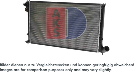 AKS DASIS 160290N Radiator motorkjøling