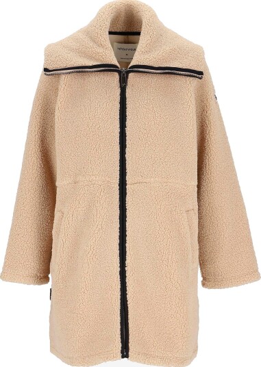 Twentyfour Pilejakke Mode Teddy Coat Women Beige