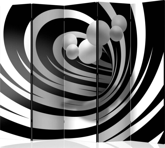 Romdeler - Twisted In Black & White II 225x172 - Artgeist sp. z o. o.