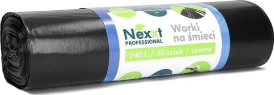 Nexxt Søppelsekker Nexxt 240 L Ldpe Svarte 10